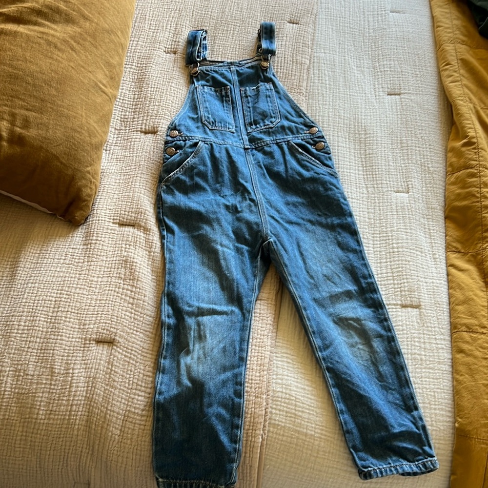 Denim overalls